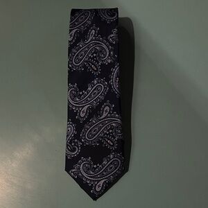 Tommy Hilfiger Men's Tonal Paisley Tie 100% Silk